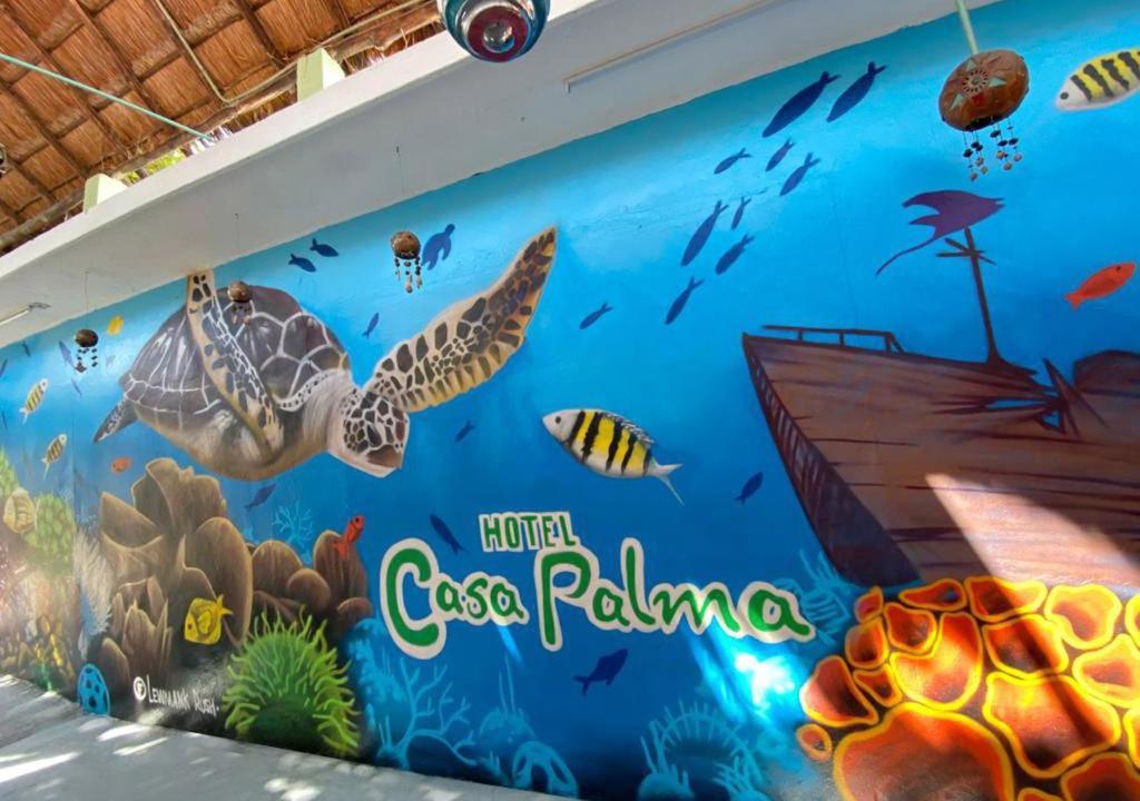 Casa Palma Hotel 신데 델 카르멘 외부 사진