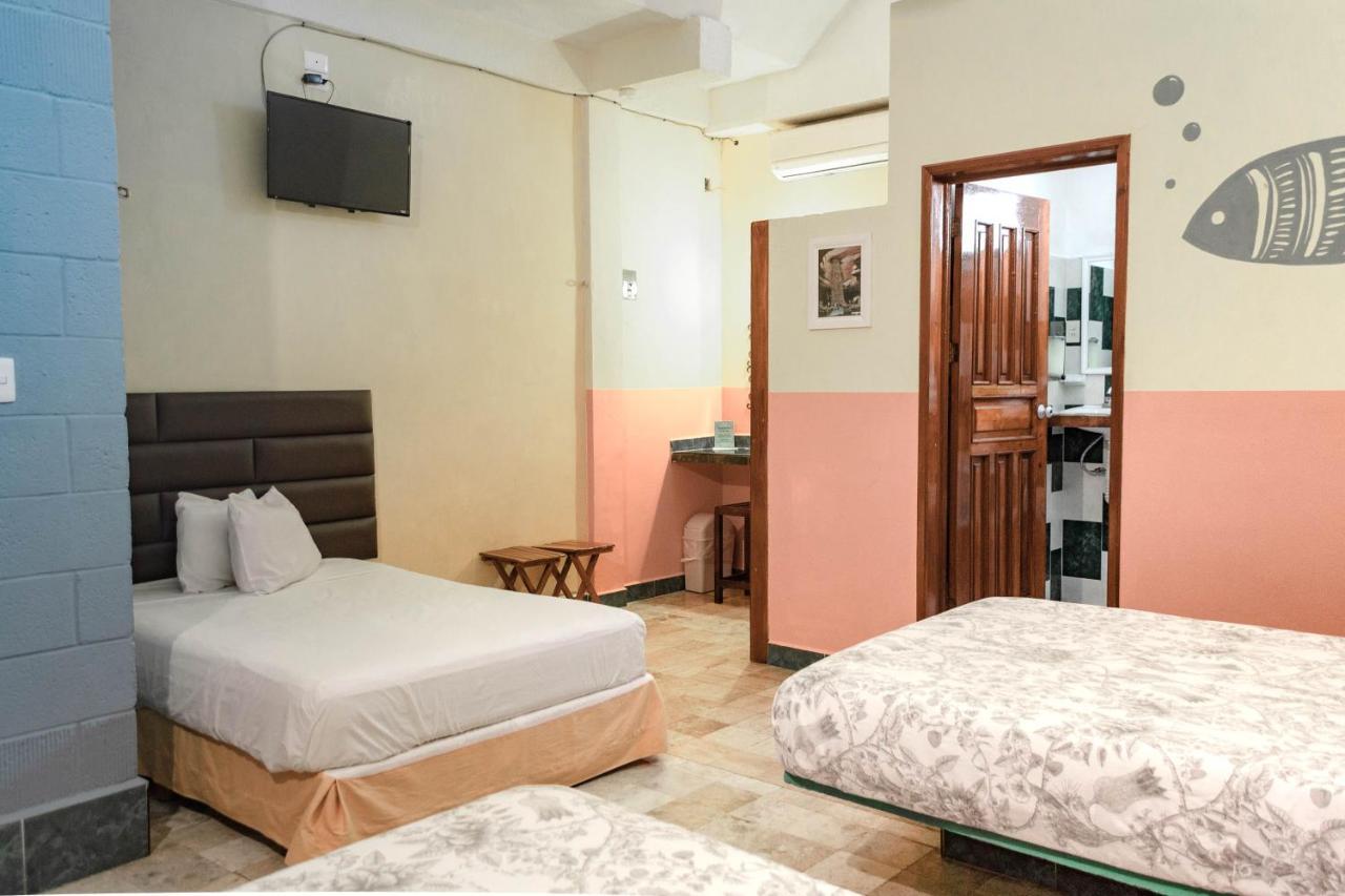 Casa Palma Hotel 신데 델 카르멘 외부 사진